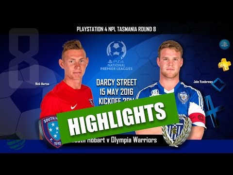 HIGHLIGHTS PS4 NPL TAS, ROUND 8, South Hobart v Olympia