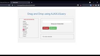 Creating Simple Drag and Drop using jQuery UI Tutorial DEMO