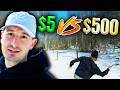 5 Vs 500 Disc Golf Budget Bag Challenge