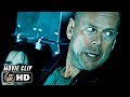 LIVE FREE OR DIE HARD Clip Apartment Shootout 2007 Bruce Willis