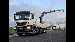 MAN 35.420 TGS HIAB 228ES-5,8x2*6 flatbed truck | Image 5 - Autoline