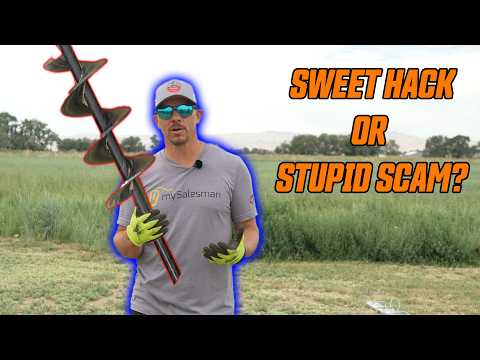 Best Digging Tool For Fence Posts? Sweet hack or or trashy scam?