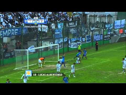 Gol de Albertengo. Rafaela 1 - Talleres Cba. 0. 8vos. Copa Argentina. FPT