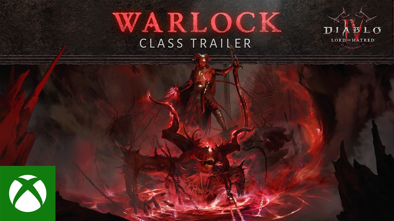 Diablo IV | Lord of Hatred | Warlock Class Trailer