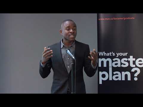 Memorial’s 3MT 2018 - Peter Isesele