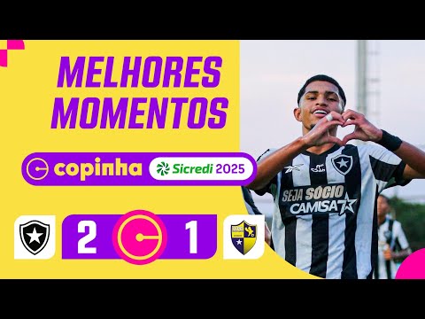 Gols e lances de Botafogo x Iape
