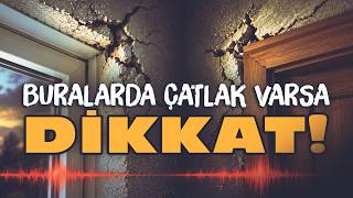 Deprem sonrası binada ilk neresi kontrol edilmeli?