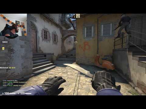 Forsen enjoys EU matchmaking in CSGO