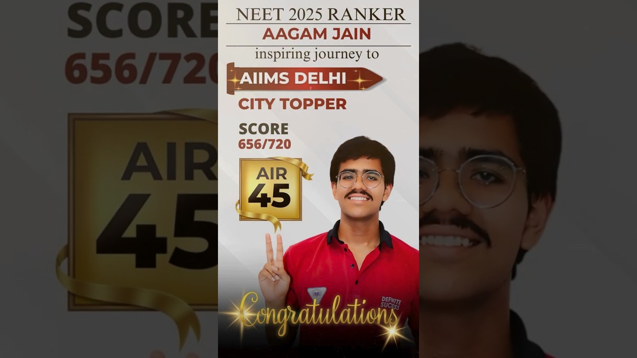 Aagam Jain testimonial video