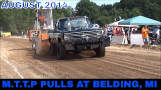 preview picture of video 'JEFF STANTON'S INSTIGATOR CHEVY PULLING AT MTTP PULLS, BELDING, MICHIGAN 8-31-2014'