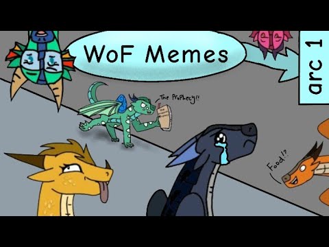 Wings of Fire memes: The Entire First Arc (books 1-5) Animation Compilation