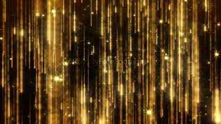 Golden bokeh effects | 4K Golden Motion Background | Golden particles video | Royalty Free Footages