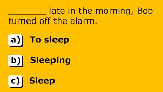 Can You Pass This Mixed Grammar Test? #5 Mixed English Grammar Quiz