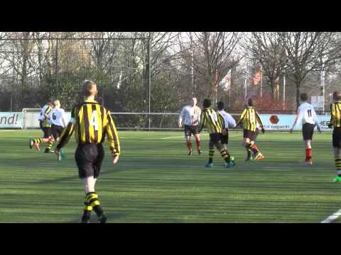 SV Koedijk C1 2016 Oefen wedstrijd tegen HBC uit Heemstede