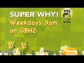 PBS KIDS Promo Super Why WGBH TV 2008