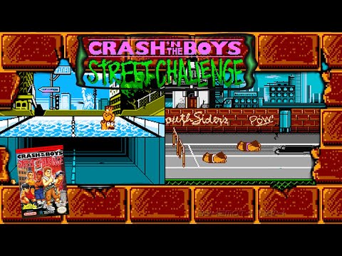 Crash ’n The Boys - Street Challenge Playthrough | NES | Southside | Longplay