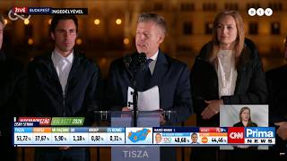 Volby v Maďarsku 2026: Projev vítěze voleb Pétera Magyara