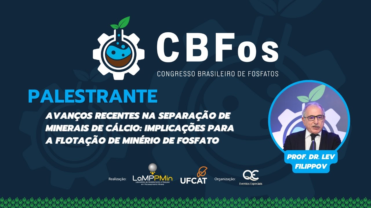 Avanços recentes na separação de minerais de cálcio: implicações para a flotação de rocha fosfática