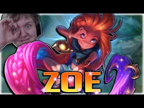 THE NEW CUTEST ONE SHOT MASTER!! New Champion Zoe Mid Full Gameplay - League of Legends PBE