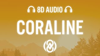 Måneskin - CORALINE (Lyrics) | 8D Audio 🎧