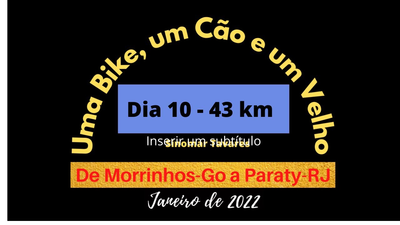 A BIKE, A DOG and AN OLD MAN - 10th day - Guará - Sales de Oliveira - Trailer accident