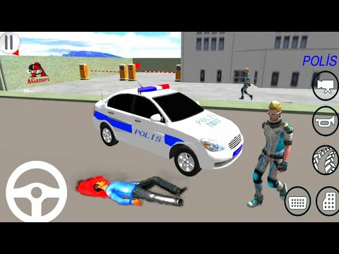 ford transit connect police van driving simulator -  android gameplay