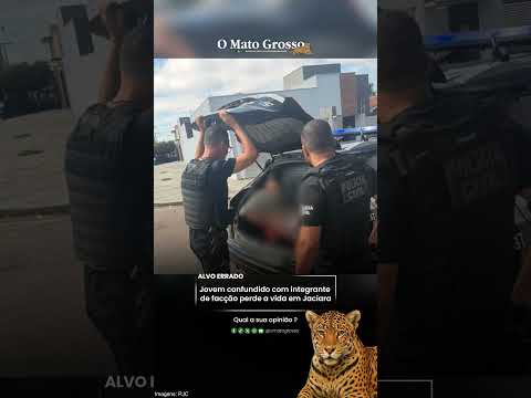 Jovem confundido com integrante de facção perde a vida em Jaciara