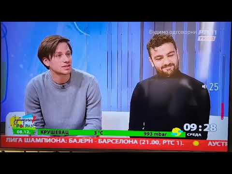 Marko i Nedim na Rts pozivaju na proteste! Bravo momci!