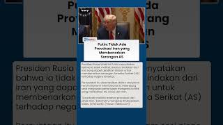 Putin Buka Suara soal Konflik AS-Iran, Tegaskan Tidak Ada Provokasi yang Membenarkan Serangan