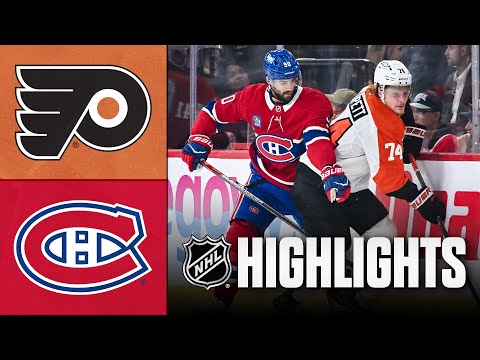 NHL Preseason Highlights | Flyers vs. Canadiens | September 23, 2025