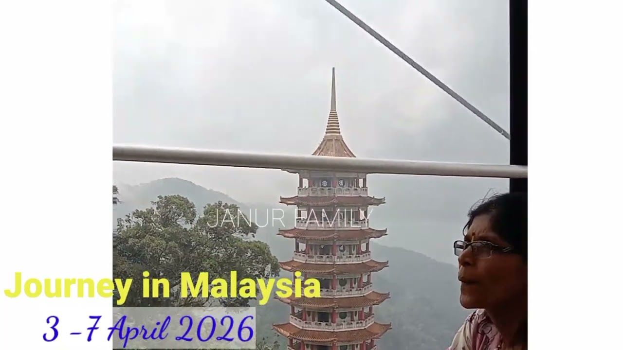 Trip on Malaysia part 2 ..Genting Highland Malaysia explore gondola @janurfamilly