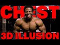 Chest 3D Illusion only when you are pretty Lean