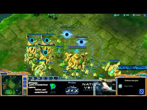 FPVOD with commentary - PvT on Shattered Temple - Smart Passivity