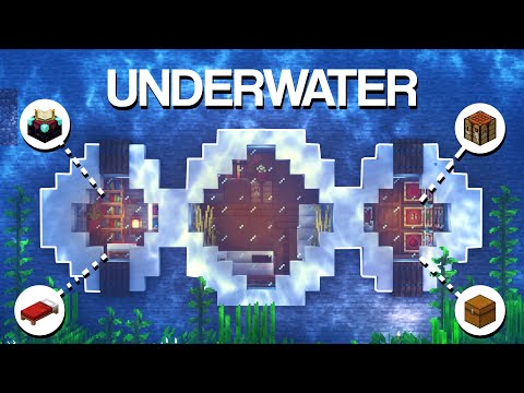Minecraft: Underwater Survival Base [Tutorial]