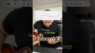 How To Play "In Too Deep" by Sum 41 - #guitar #guitarcover