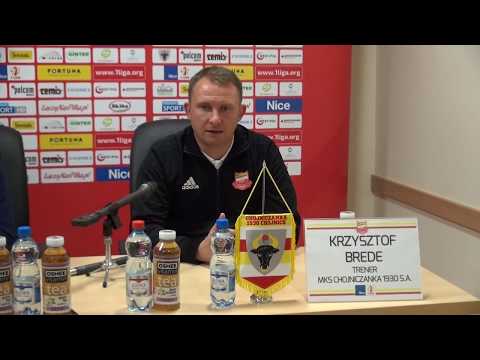 Po meczu: Chojniczanka Chojnice - Pogoń Siedlce (wypowiedzi)