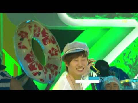 [HD] 090711 MBC Music Core Super Junior - Let's Go (3 Chongsa)