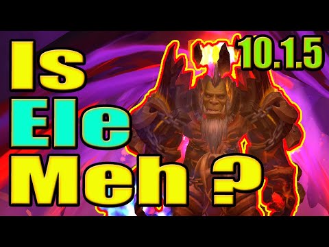How Good is Elemental shaman Battleground 10.1.5 Dragonflight World of Warcraft PvP