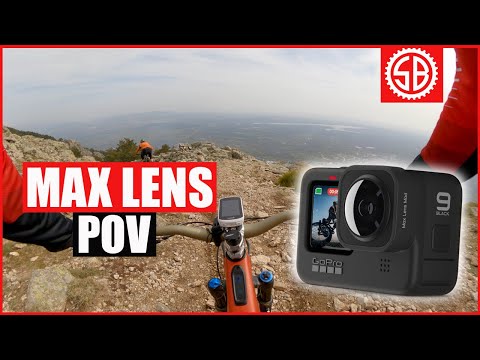 GoPro Hero 9 Max Lens Mod - POV Madrid Mountains Ebike