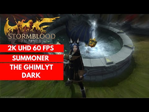 FFXIV STORMBLOOD: The Ghimlyt Dark SUMMONER GAMEPLAY 170 [2K/60FPS]