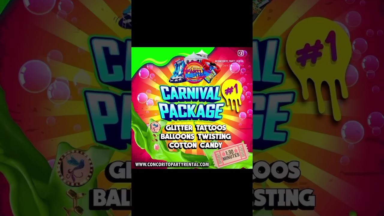 Promotional video thumbnail 10 for Concorito Party Rental and Entertainment