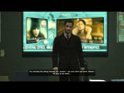 Deus Ex: Human Revolution DC - Finding Isaias Sandoval: "Tough Love" Stop Sandoval From Suicide