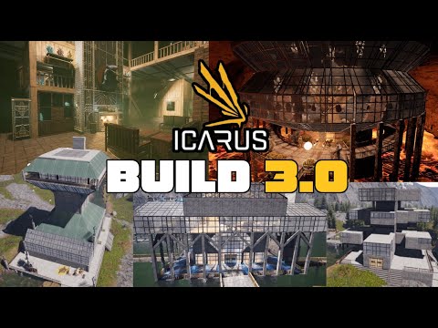 MUST SEE Icarus Base Builds! We Recorded Viewers Bases! Community BUILD 3.0 Event!