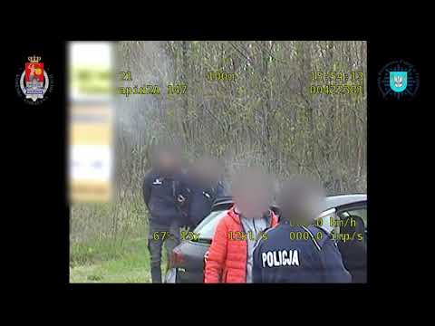 Pościg za oplem w Jabłonnie