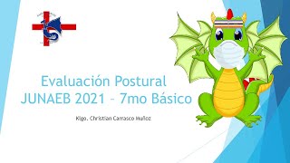 Evaluación postural JUNAEB 2021