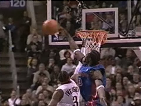 Ben Wallace 10pts, 18reb, 5stl, 3blk (2003 ECSF, Game 6)