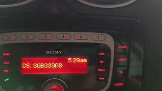 how to get the radio code ford focus 2007