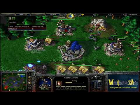 Romantic(HU) vs Focus(ORC) - WarCraft 3 Frozen Throne - RN3233