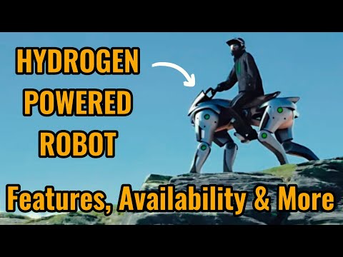 The First Hydrogen Powered Robot Horse By Kawasaki