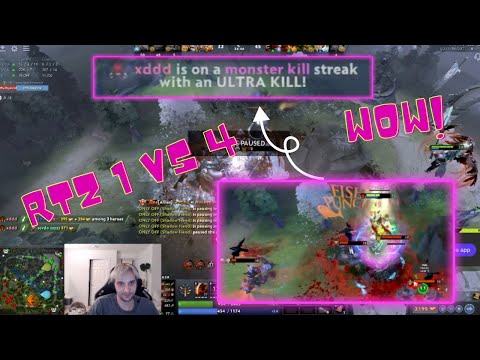Classic Arteezy 1v4 ULTRA KILL !!!!